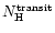 $N_{\rm H}^{\rm transit}$