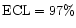 ${\rm ECL}=97\%$