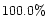 $100.0\%$