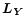 $\vec{L_Y}$