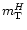 $m_{\rm T}^H$