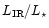 $L_{\rm IR}/L_\star$