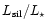 $L_{\rm sil}/L_\star$