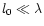$l_0 \ll \lambda$