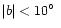 $\vert b\vert<10\hbox{$^\circ$ }$