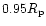 $0.95R_{\rm p}$