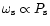 $\omega_{\rm s}\propto P_{\rm s}$