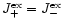 $J^{\rm ex}_+=J^{\rm ex}_-$