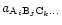 $a_{{\rm A}_i{\rm B}_j{\rm C}_k...}$