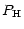 $\displaystyle P_{\rm H}$