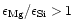$\epsilon_{\rm Mg}/\epsilon_{\rm Si}>1$