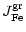 $\displaystyle J^{\rm gr}_{\rm Fe}$