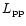 $L_{\rm pp}$