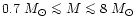 $0.7~M_{\odot} \mathrel{\mathchoice {\vcenter{\offinterlineskip\halign{\hfil
$\d...
...rlineskip\halign{\hfil$\scriptscriptstyle ...