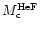 $M_{\rm c}^{\rm HeF}$