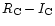 $R_{\rm C}-I_{\rm C}$