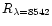 $R_{\lambda=8542}$