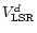$V_{\rm LSR}^{d}$