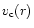 $v_{\rm c}(r)$