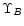 $\Upsilon _B$