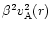$\beta^2
v_{\rm A}^2(r)$