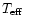 $\mbox{$T_{\rm eff}$ }$