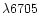 $\lambda6705$