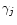 $\gamma_j$