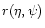 $r(\eta, \psi)$