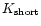 $K_{\rm short}$