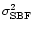 $\sigma^2_{\rm SBF}$