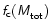 ${\mathsfsl f}_{\mathsf c}{\mathsfsl {(M}}_{\mathsf {tot}}{\mathsfsl )}$