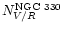 $N_{V/R}^{{\rm NGC~330}}$