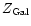 $Z_{\rm Gal}$