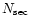 $N_{\rm sec}$