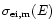 $\sigma_{\rm ei, m}(E)$