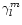 $\gamma ^m_l$