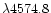 $\lambda 4574.8$