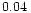 $0.04\,$