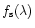 $f_{\rm s}(\lambda)$