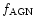 $f_{\rm AGN}$