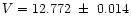 $V=12.772\ \pm\ 0.014$