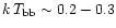 $k\,T_{\rm bb}\sim 0.2-0.3$