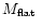 $\mbox{$M_\mathrm{flat}$ }$