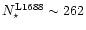 $N_\star^\mathrm{L1688} \sim 262$