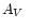 $\mbox{$A_V$ }$