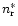 $n_{\rm r}^{*}$