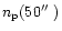 $n_{\rm p}(50\hbox{$^{\prime\prime}$ })$