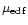 $\mu_{\rm edf}$