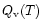 $Q_{\rm v}(T)$